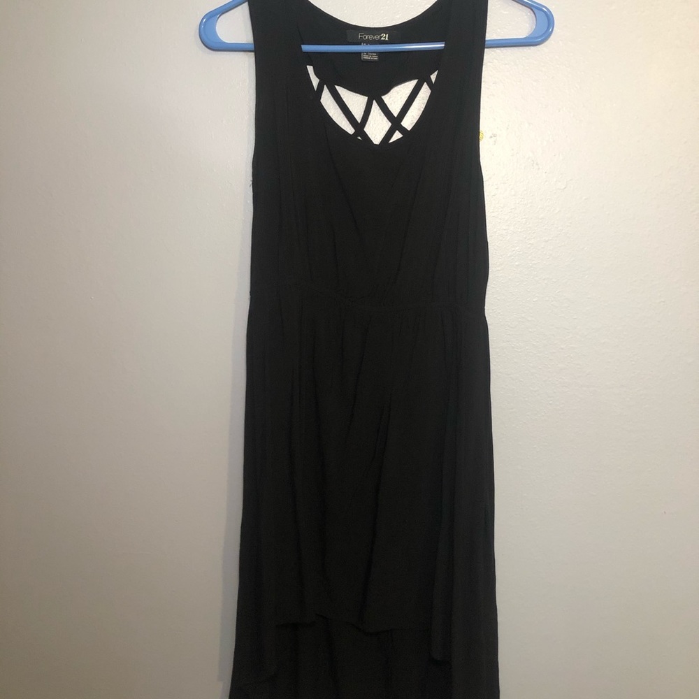 Black High-Low Forever 21 Dress Large